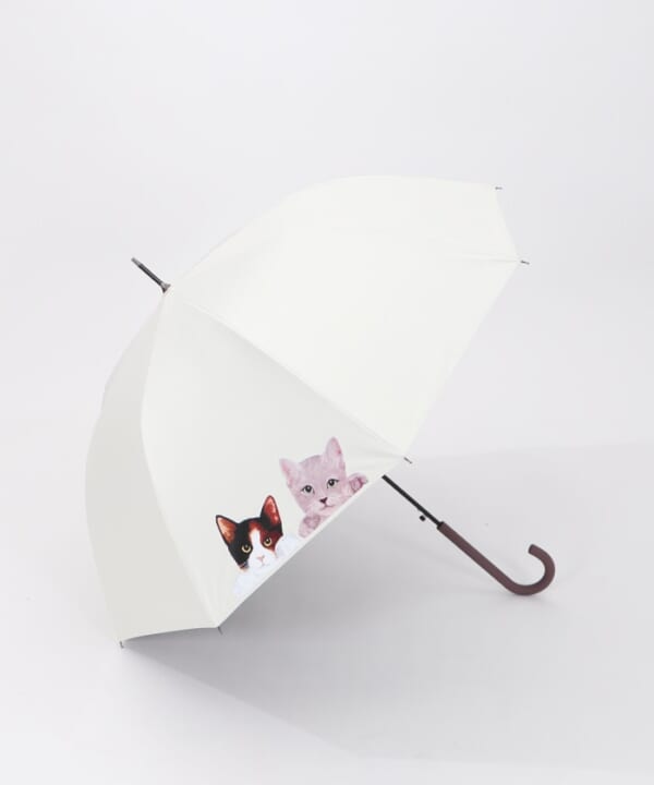 ひょっこり猫晴雨兼用長傘【Web限定商品】