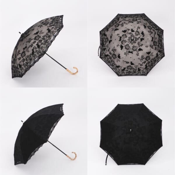 ねこレース晴雨兼用傘