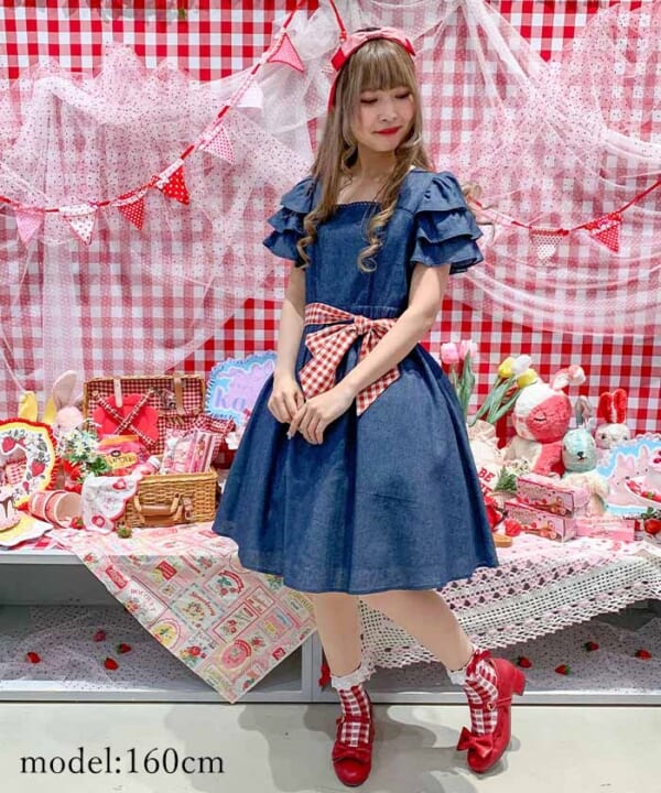 ♡新品axes femme kawaii ベアズベーカリーワンピース（ピンク）♡