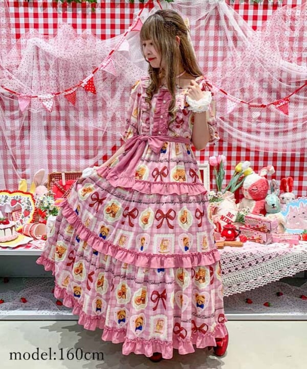 専用　axes femme kawaii ベアズベーカリーロングワンピース