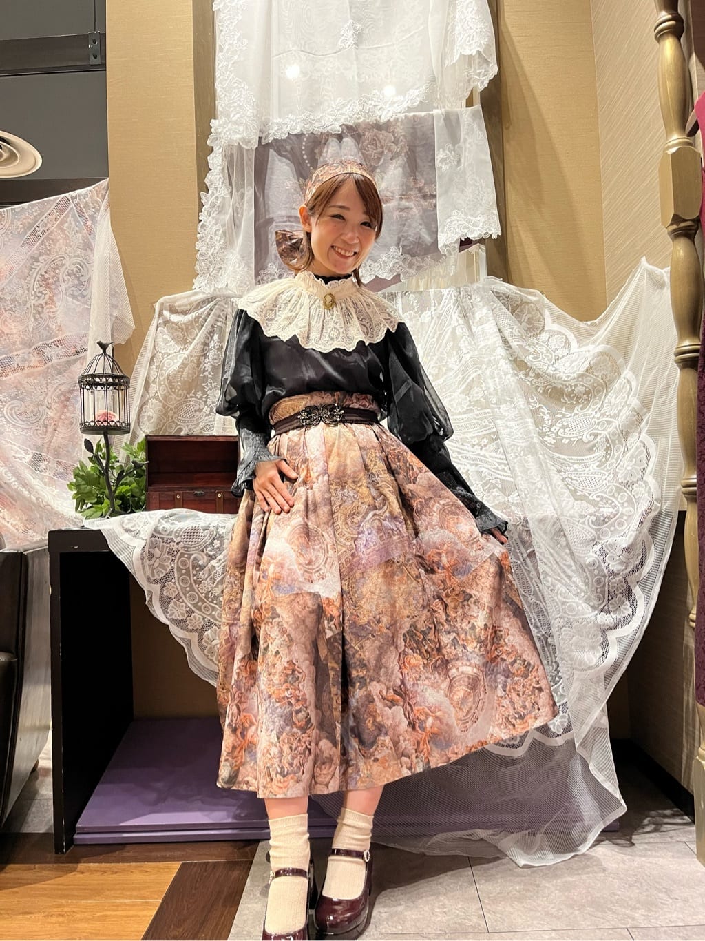 人気スタッフが着こなすaxes femme NostalgieのAW最新アイテム。注目のコーデをご紹介！ my axes